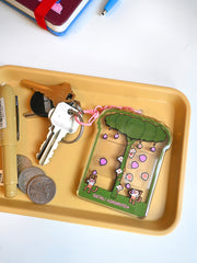 "Fig Feast" Keychain. Design by Natali Koromoto Martinez.