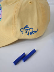 "Still Life with Poco" Cap design by Natali Koromoto.