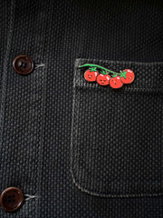 "You say tomato, I say tomate" Enamel Pin. Design by Natali Koromoto Martinez (NYC)
