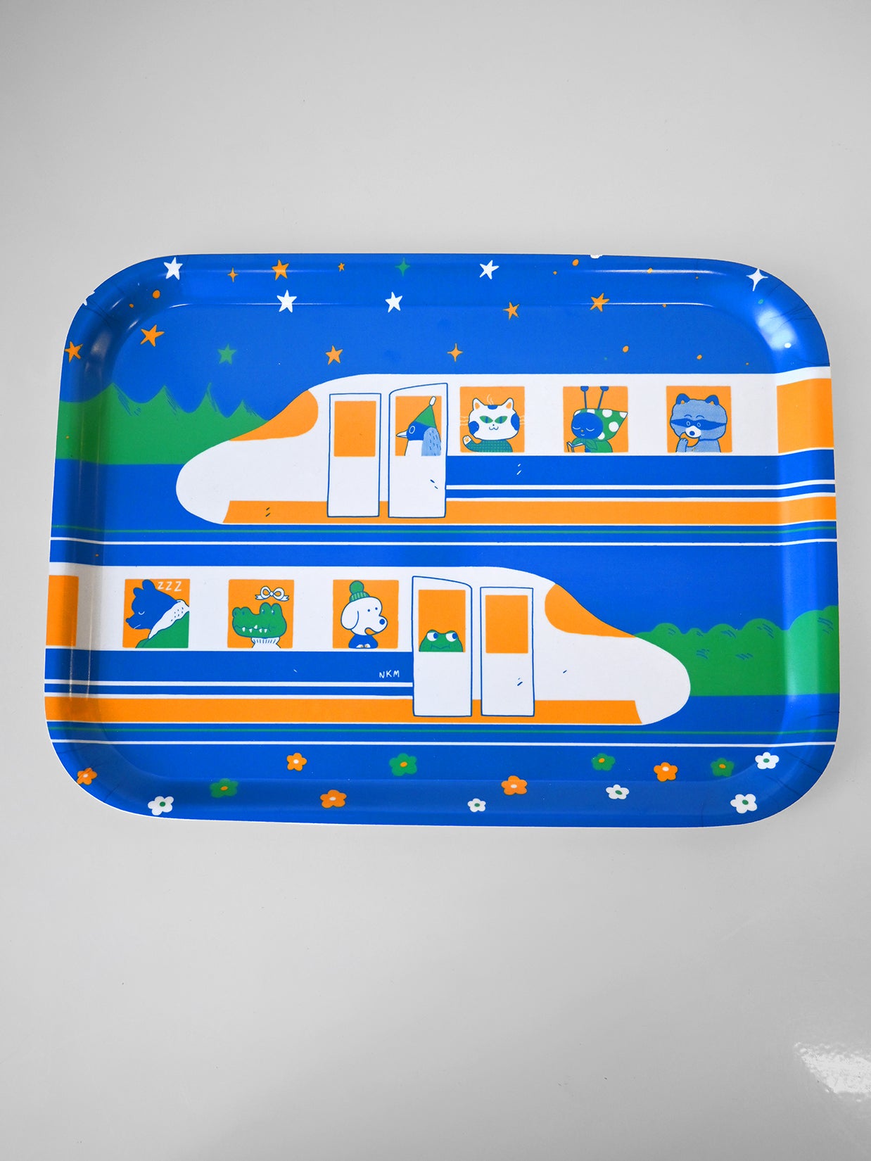 "The Passengers" Catch-all tray. Design by Natalí Koromoto Martínez.