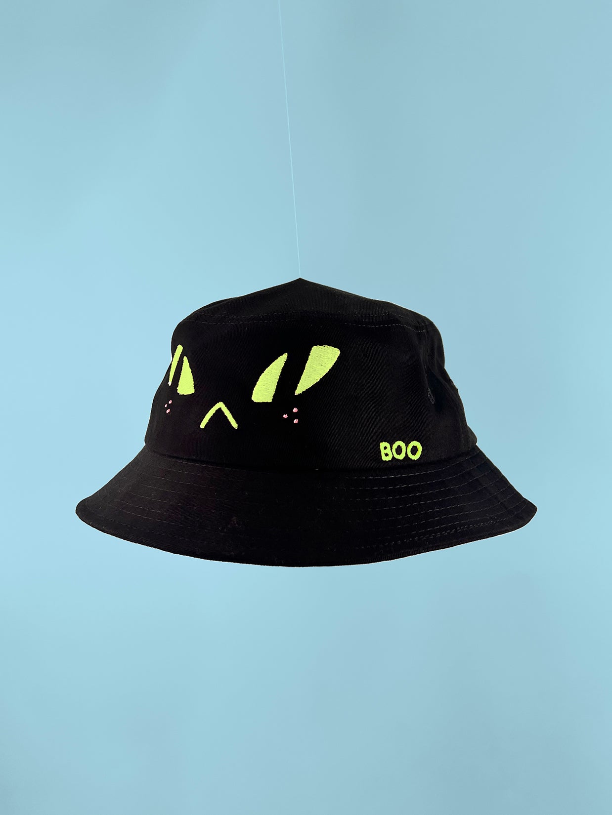 "Ghosty" Bucket Hat