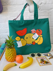 "Picnic" tote bag - Design by Natali Koromoto