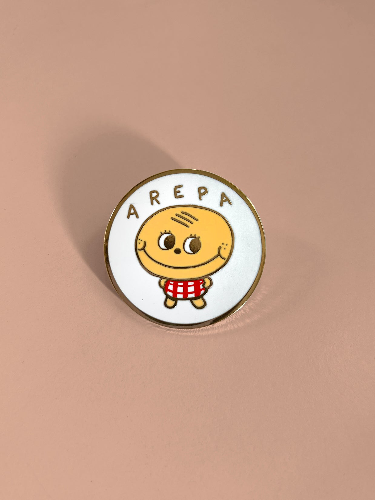 Natali Koromoto design "Arepa" Enamel Pin