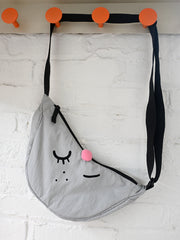 "Moonshine" Crescent Bag. Natali Koromoto design NYC