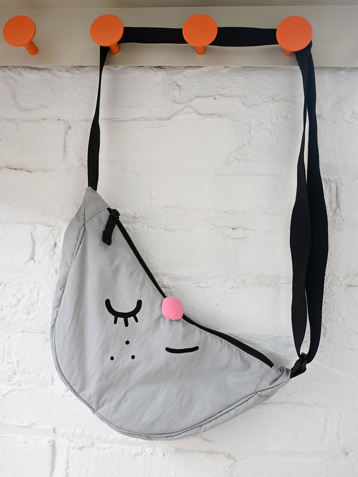 "Moonshine" Crescent Bag. Natali Koromoto design NYC