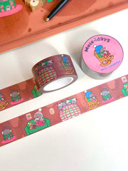 "Mole-idays Washi Tape design, by Natali Koromoto.