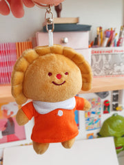 "Empanada" Keychain plush. Design by Natalí Koromoto Martínez.