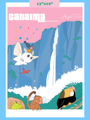 "Canaima"  Art Print. Illustration by Natali Koromoto.