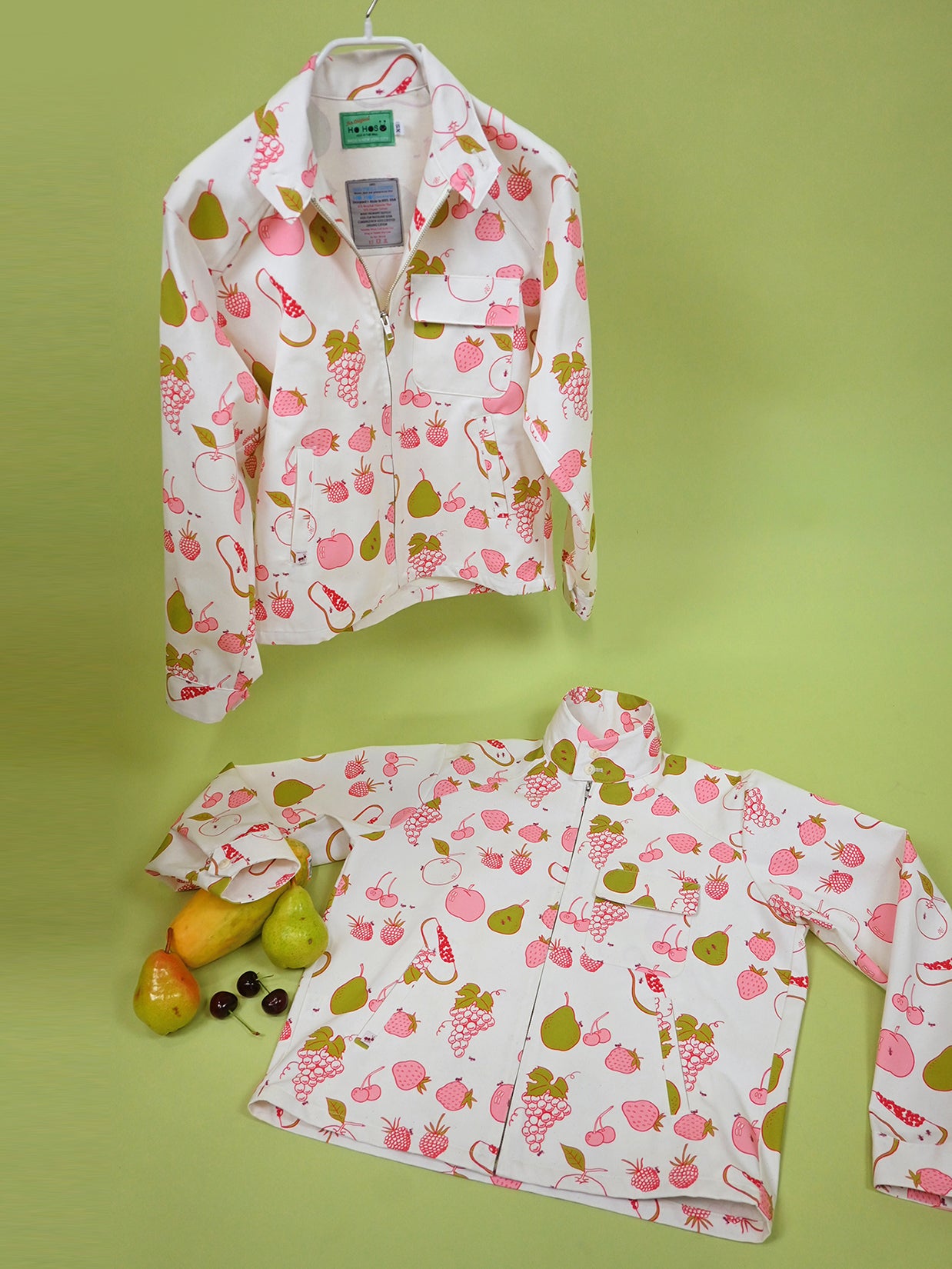 All Over Fruit print Jacket