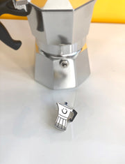Natali Koromoto design "Espresso Time" (Enamel Pin)