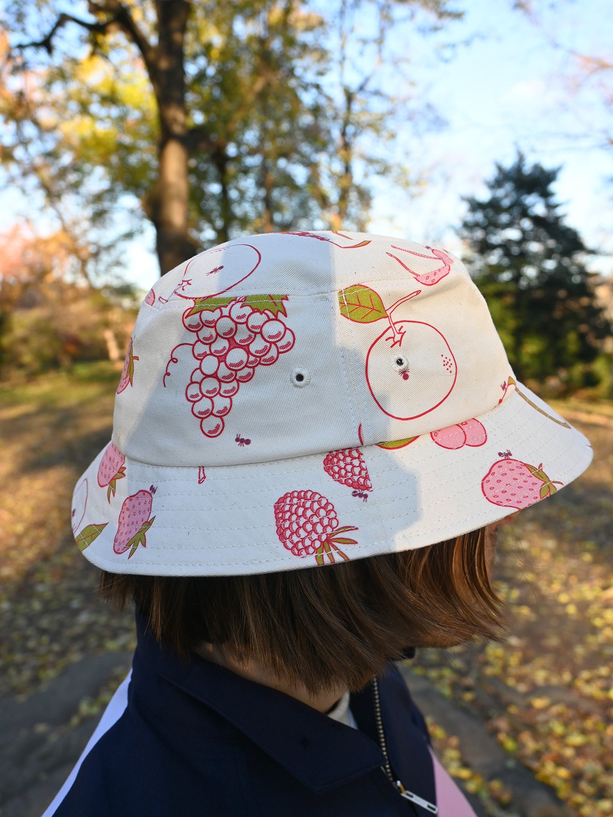 "All Over Fruit" bucket hat