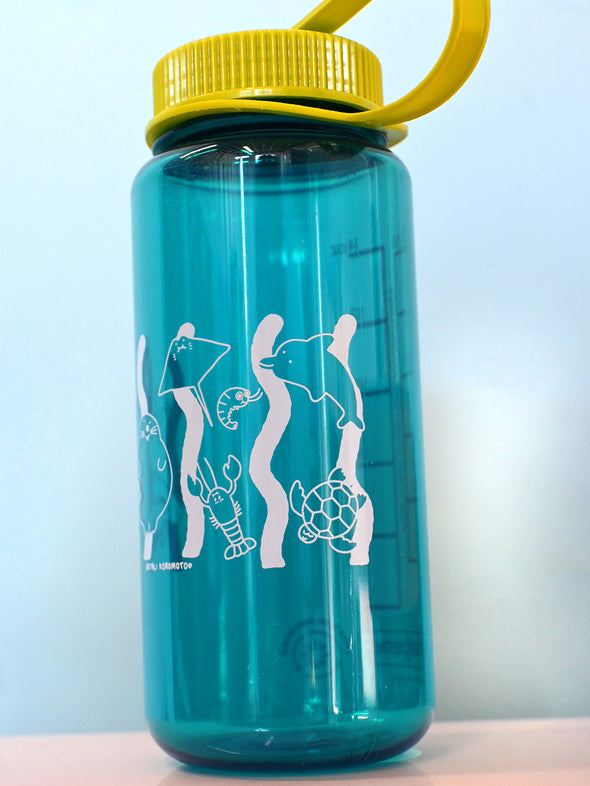 "Sea Creatures" 16oz Nalgene Water Bottle