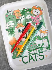 "CATS" Catch-all tray. Design by Natali Koromoto Martinez.