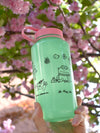 "Fashionably Froggy" 32oz Nalgene Glow in the dark Water Bottle