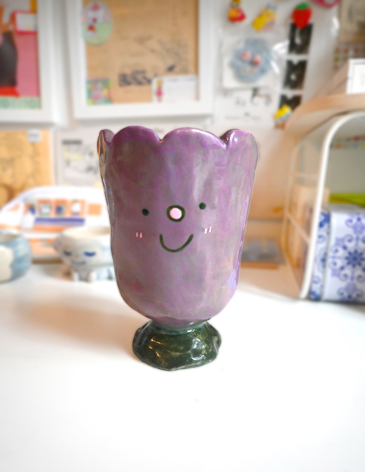 "FORTUNE MARIE" Ceramic Vase