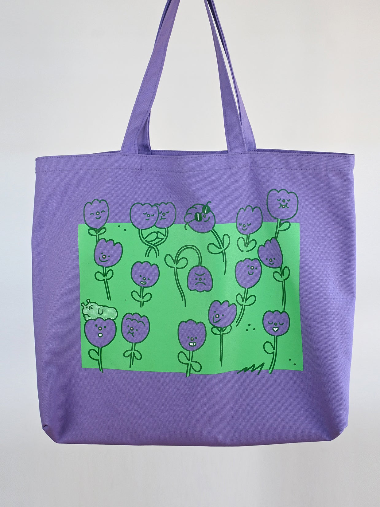 "Tulip Field" tote bag - Design by Natali Koromoto