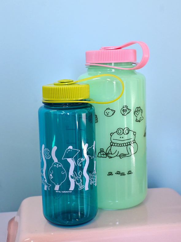"Sea Creatures" 16oz Nalgene Water Bottle