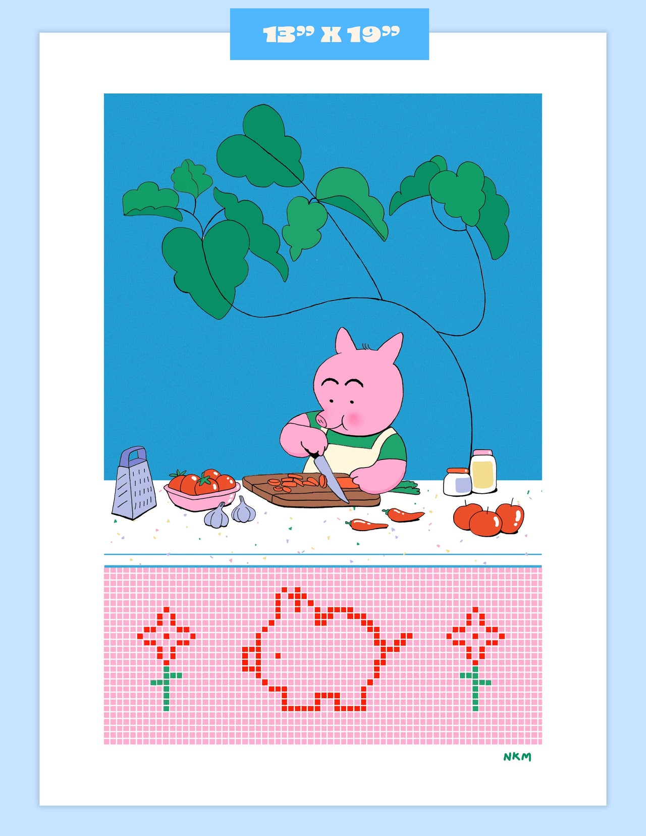 "Let ’em cook" Art Print