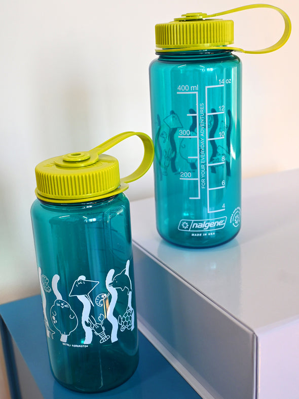 "Sea Creatures" 16oz Nalgene Water Bottle