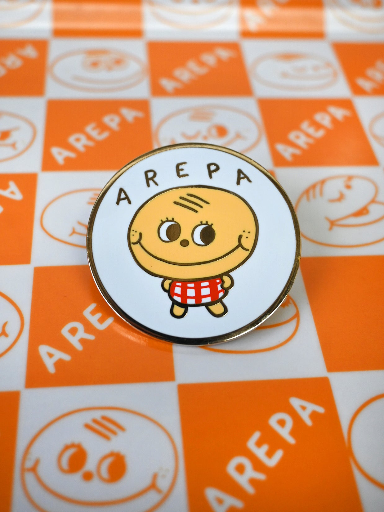 Natali Koromoto design "Arepa" Enamel Pin