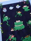 "Fashionably Froggy" Art Print
