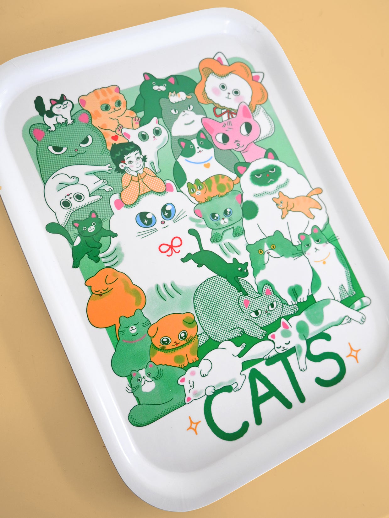 "CATS" Catch-all tray. Design by Natali Koromoto Martinez.