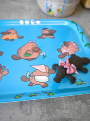 "Pleasantly Platypus" Catch-all tray. Design by Natalí Koromoto Martínez.