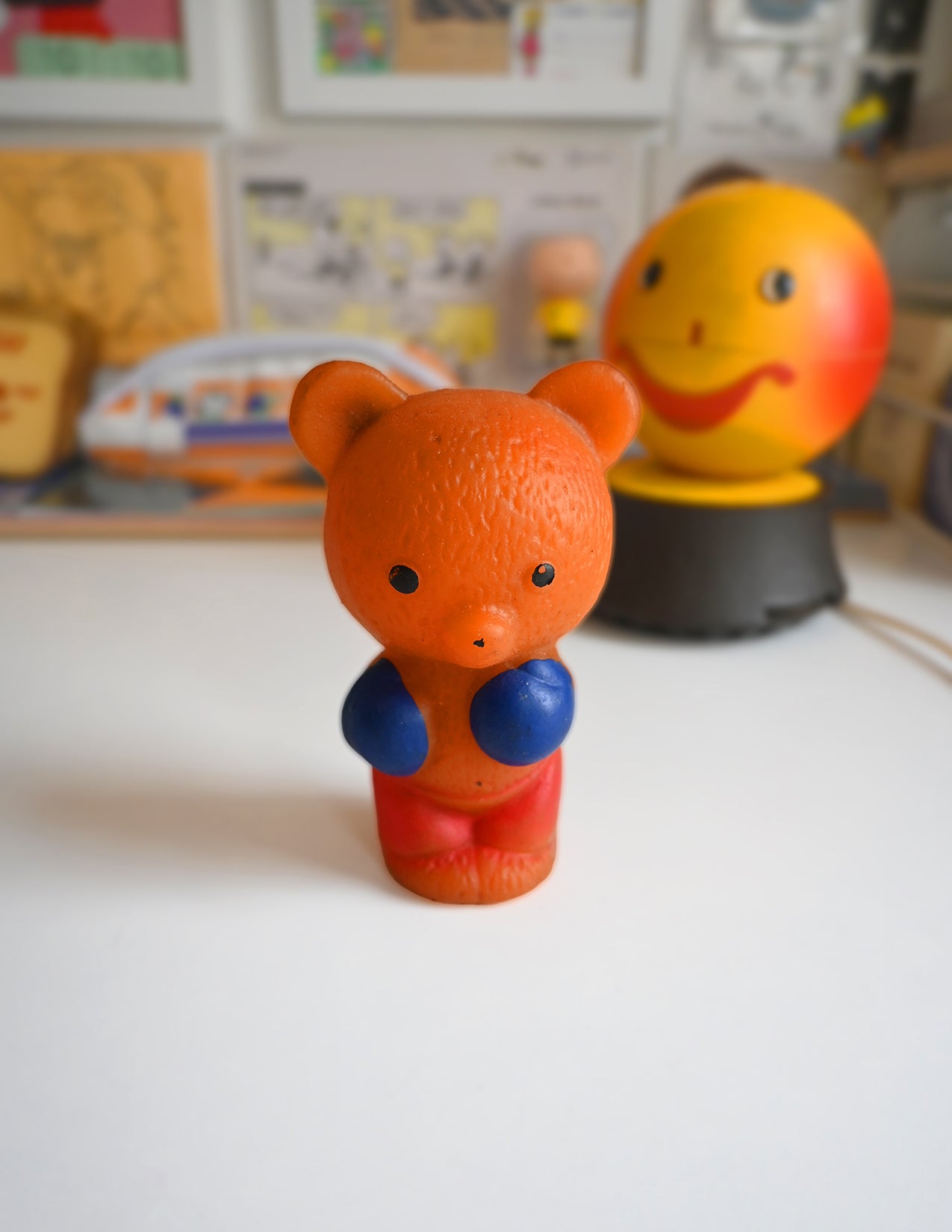 Boxer Bear  (Vintage toy)