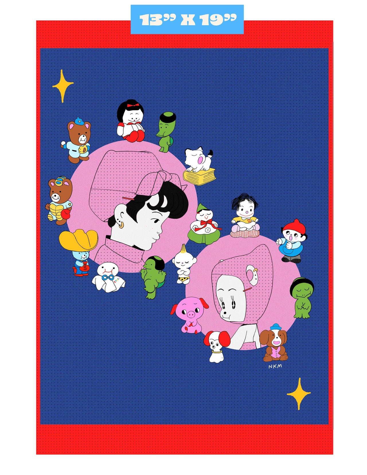 "Circle of Friends" Art Print