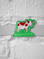 "Farm Girlies" Acrylic Magnets. Design by Natali Koromoto Martinez.