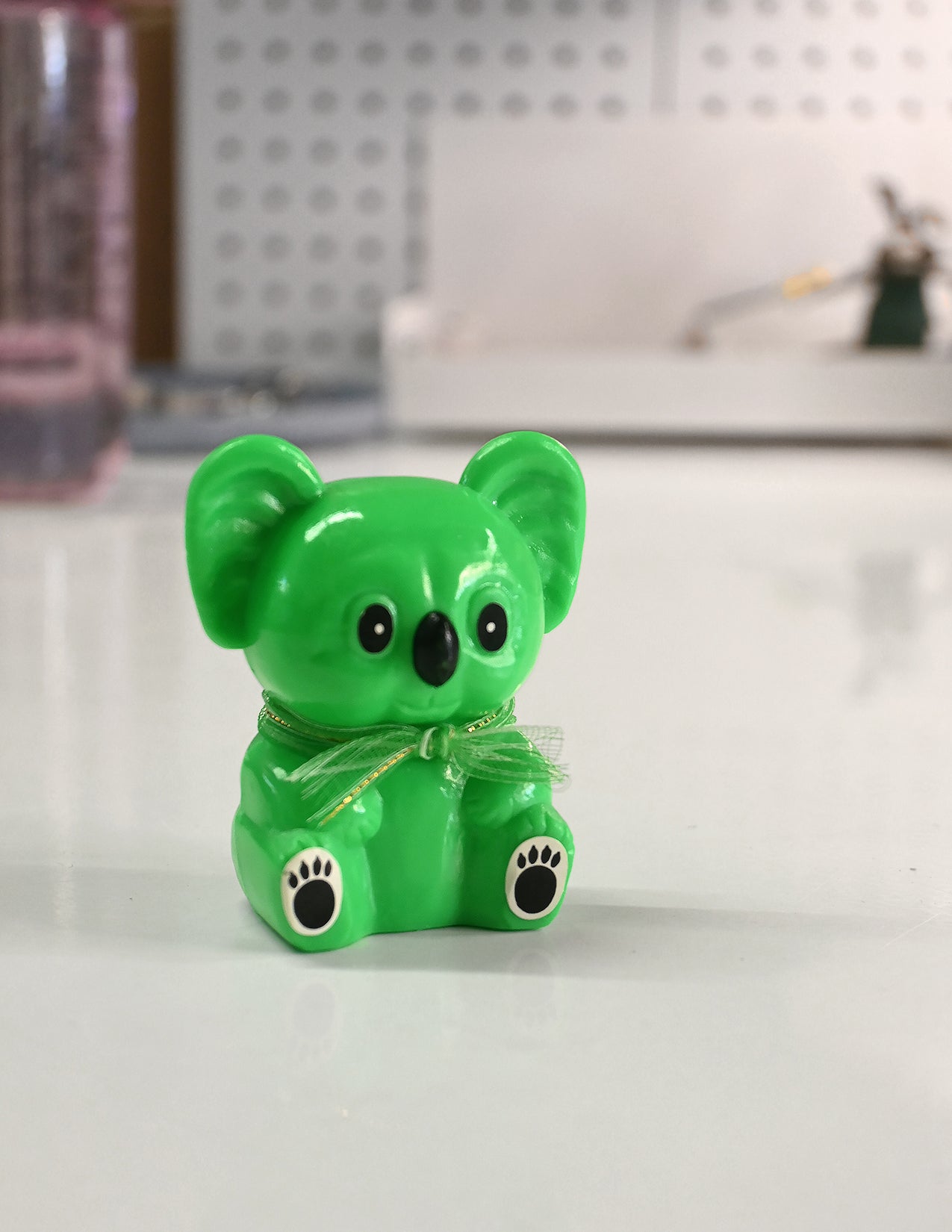 Green Koala coin bank (Vintage find)