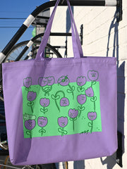 "Tulip Field" tote bag - Design by Natali Koromoto