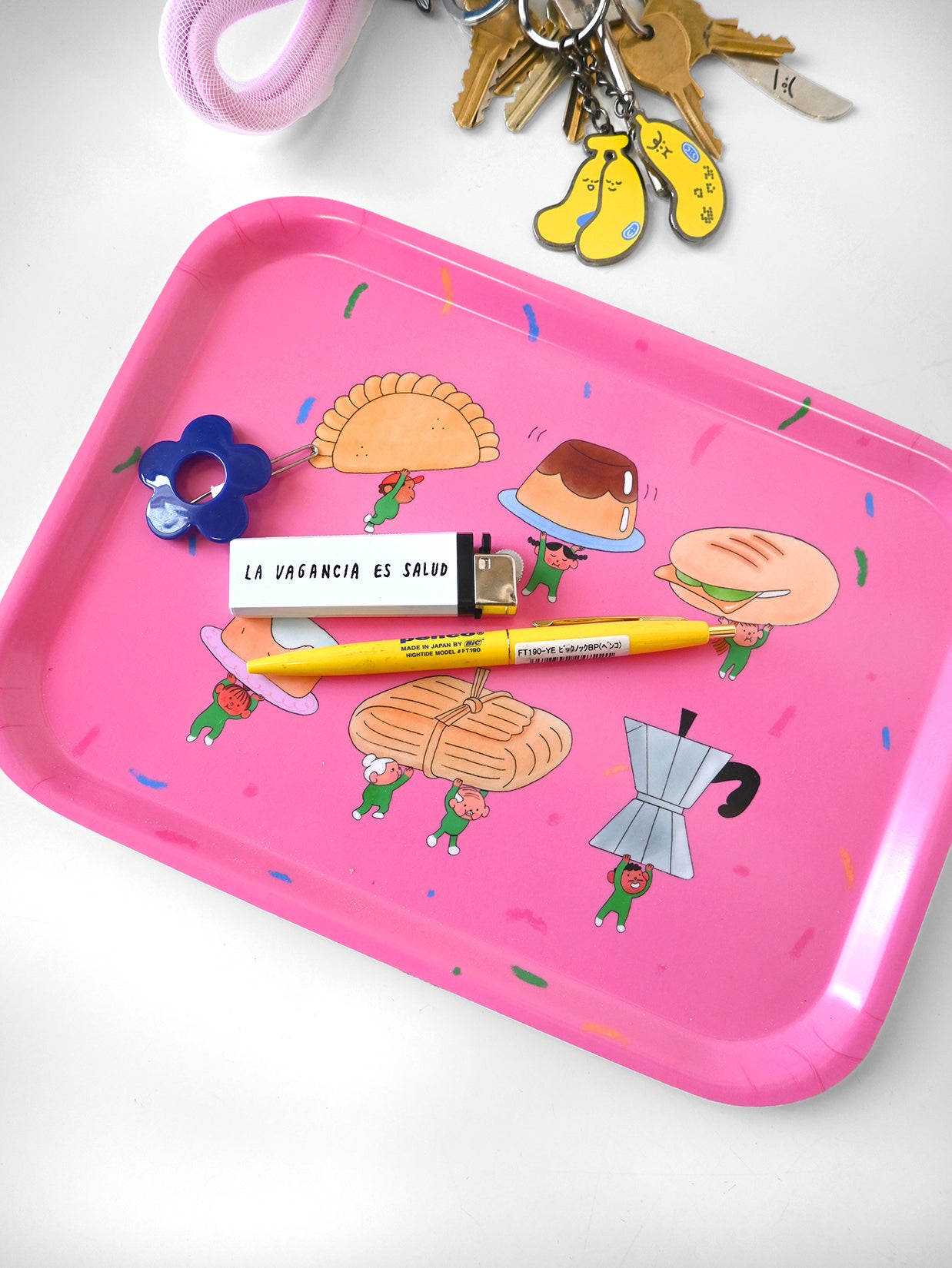 "Food on Parade" Catch-all tray. Design by Natali Koromoto (NYC)