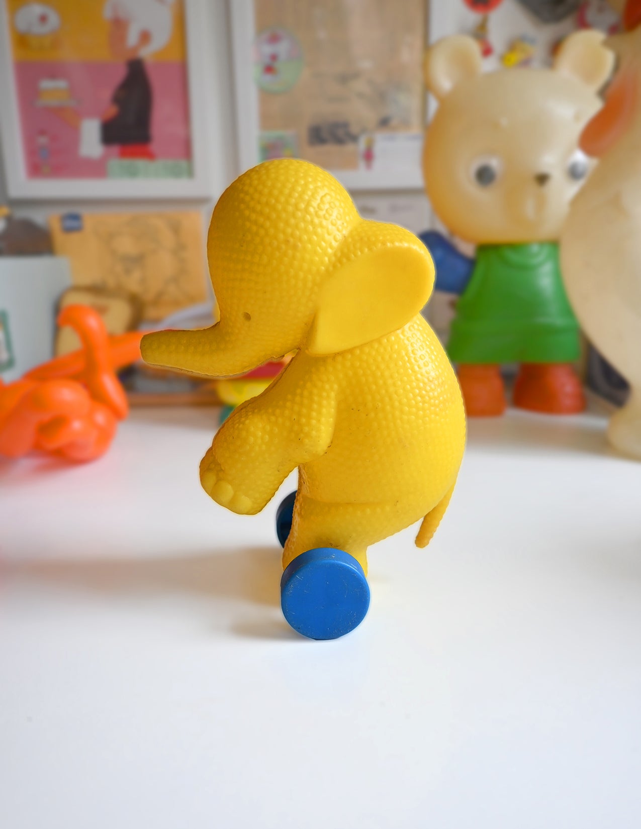 Soviet era Elephant  (Vintage toy)