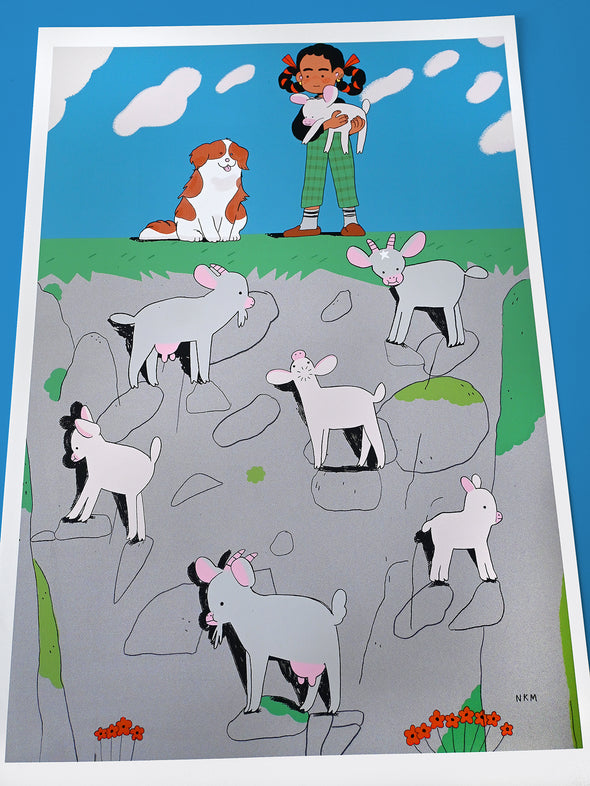 "GOAT" Art Print