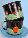 Natali Koromoto "Campfire" Enamel mug