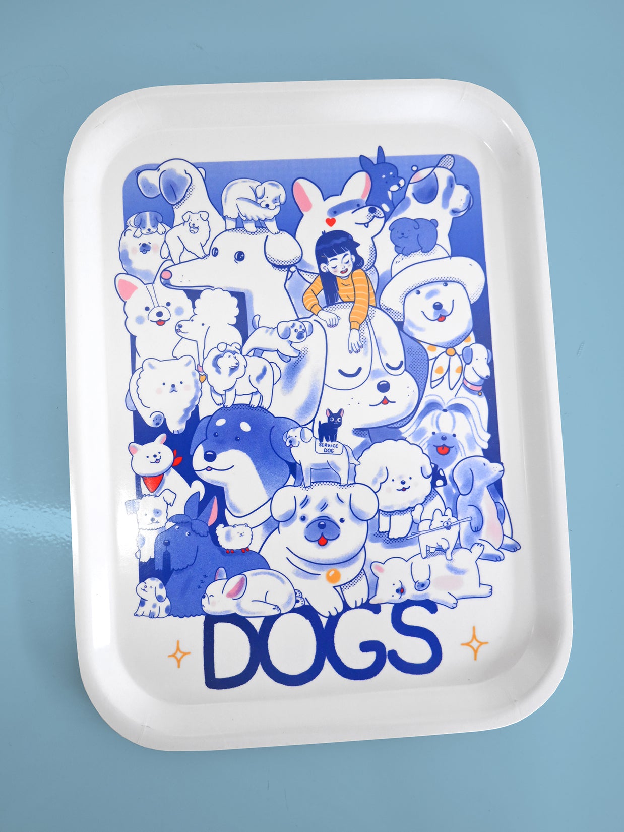 "DOGS" Catch-all tray. Designed by Natali Koromoto Martinez.