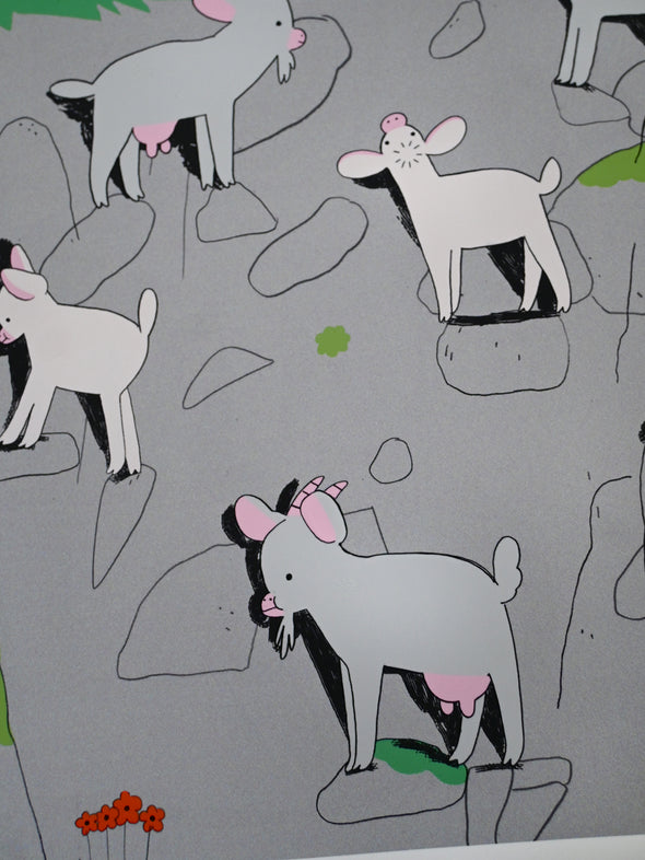 "GOAT" Art Print