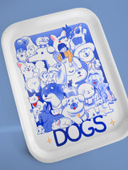 "DOGS" Catch-all tray. Designed by Natali Koromoto Martinez.