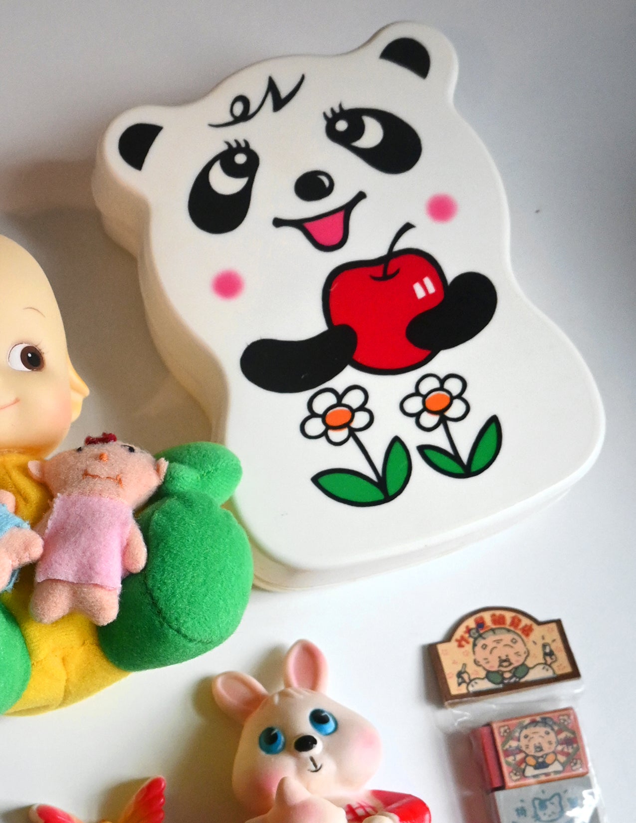 Panda bento box  (Vintage Find)