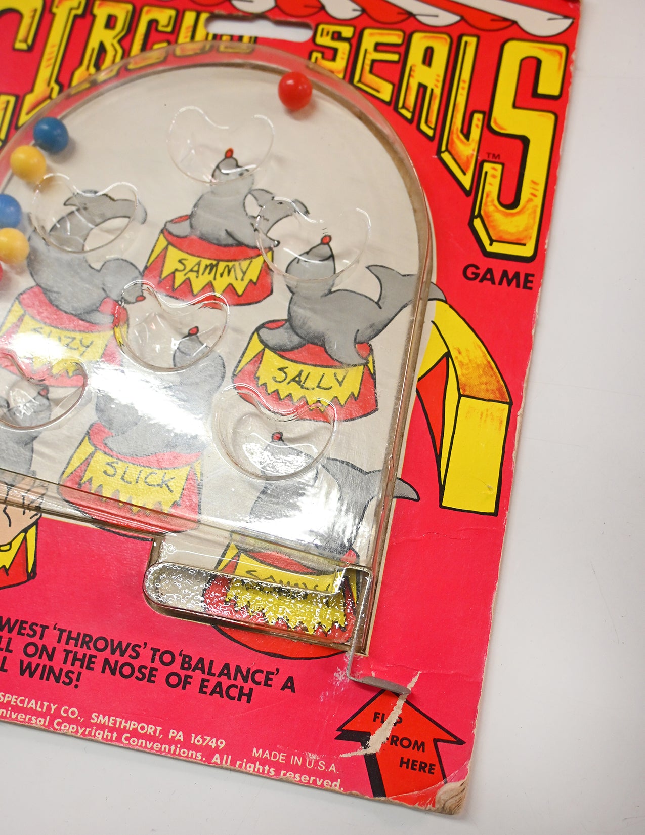 "Circus Seals" Vintage Toy
