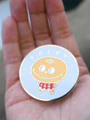 Natali Koromoto design "Arepa" Enamel Pin
