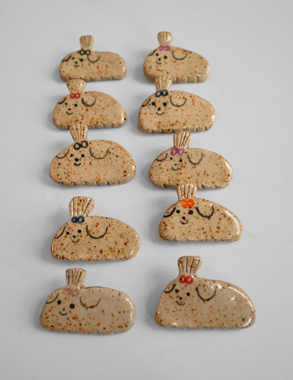 YORKIE Ceramic pin