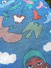 "My eyes are up here" Throw blanket