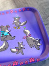 "Stylishly Skunky" Catch-all tray