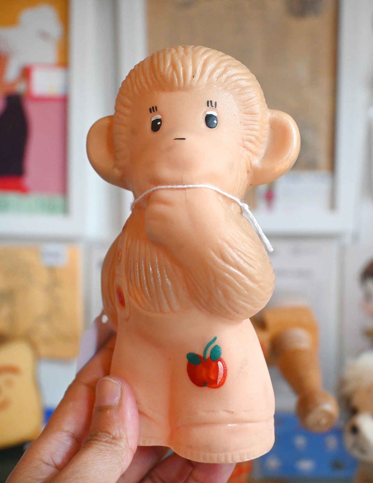 "Shy Monkey" Vintage Toy