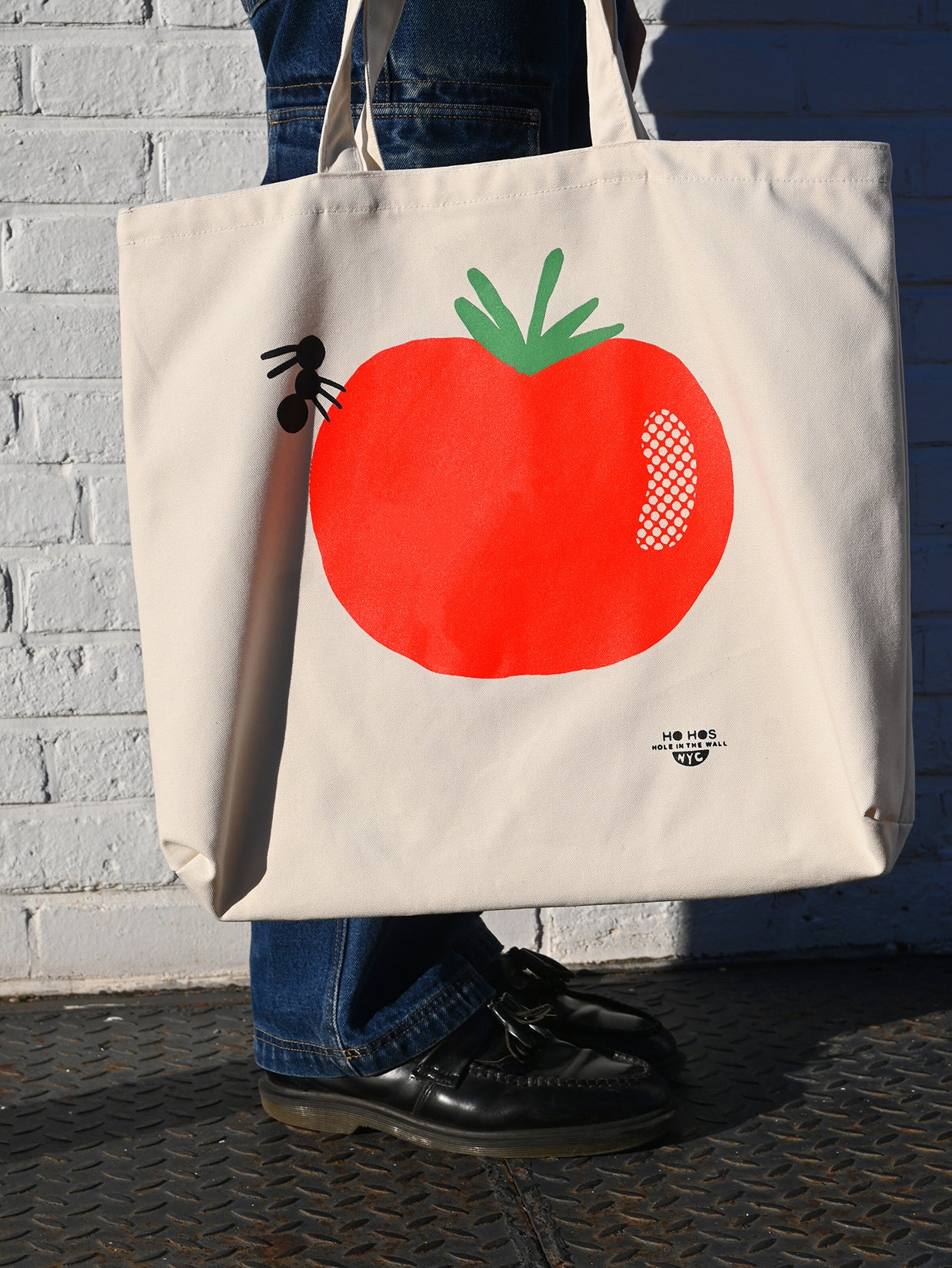 NATAL DESIGN KAMPING BIG TOTE BAG type2. 旅行かばん・小分けバッグ