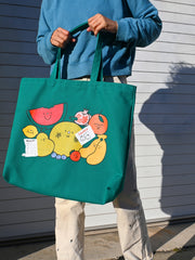"Picnic" tote bag - Design by Natali Koromoto