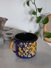 Natali Koromoto "Speckled Smileys" Enamel mug