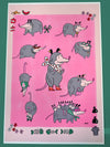 "Marvelously Marsupial" Art Print